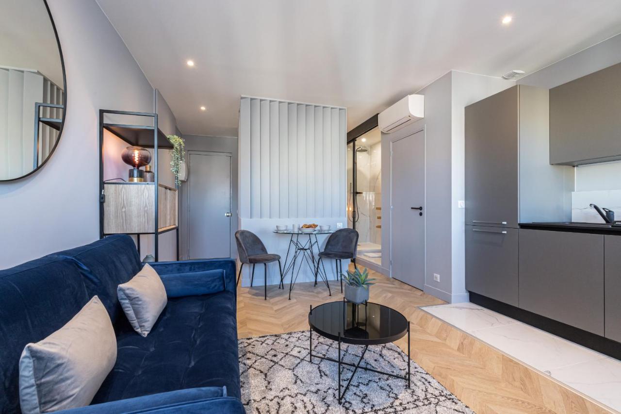 1 Su Ede - Dernier Etage Ascenseur - 1 Min Plage Et Zone Pietonne Nisa Exterior foto