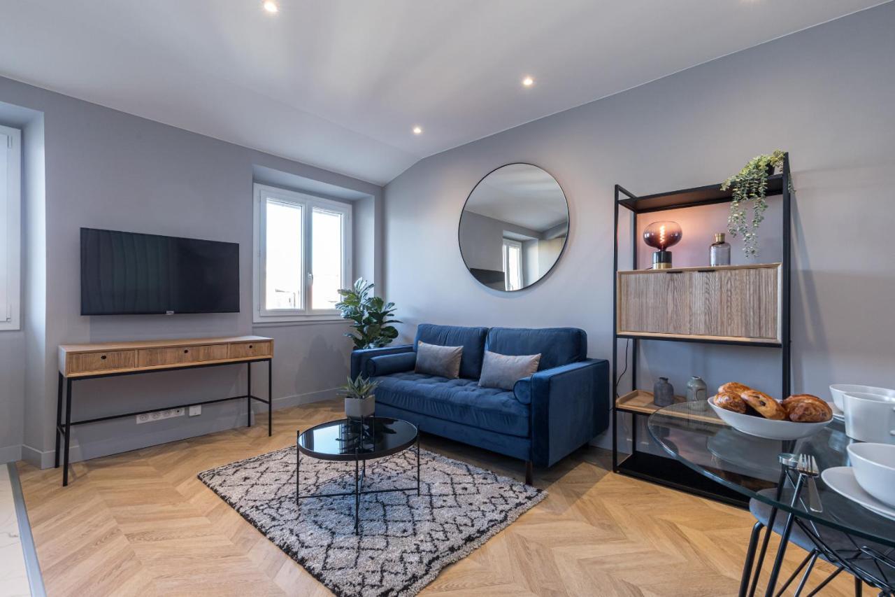 1 Su Ede - Dernier Etage Ascenseur - 1 Min Plage Et Zone Pietonne Nisa Exterior foto