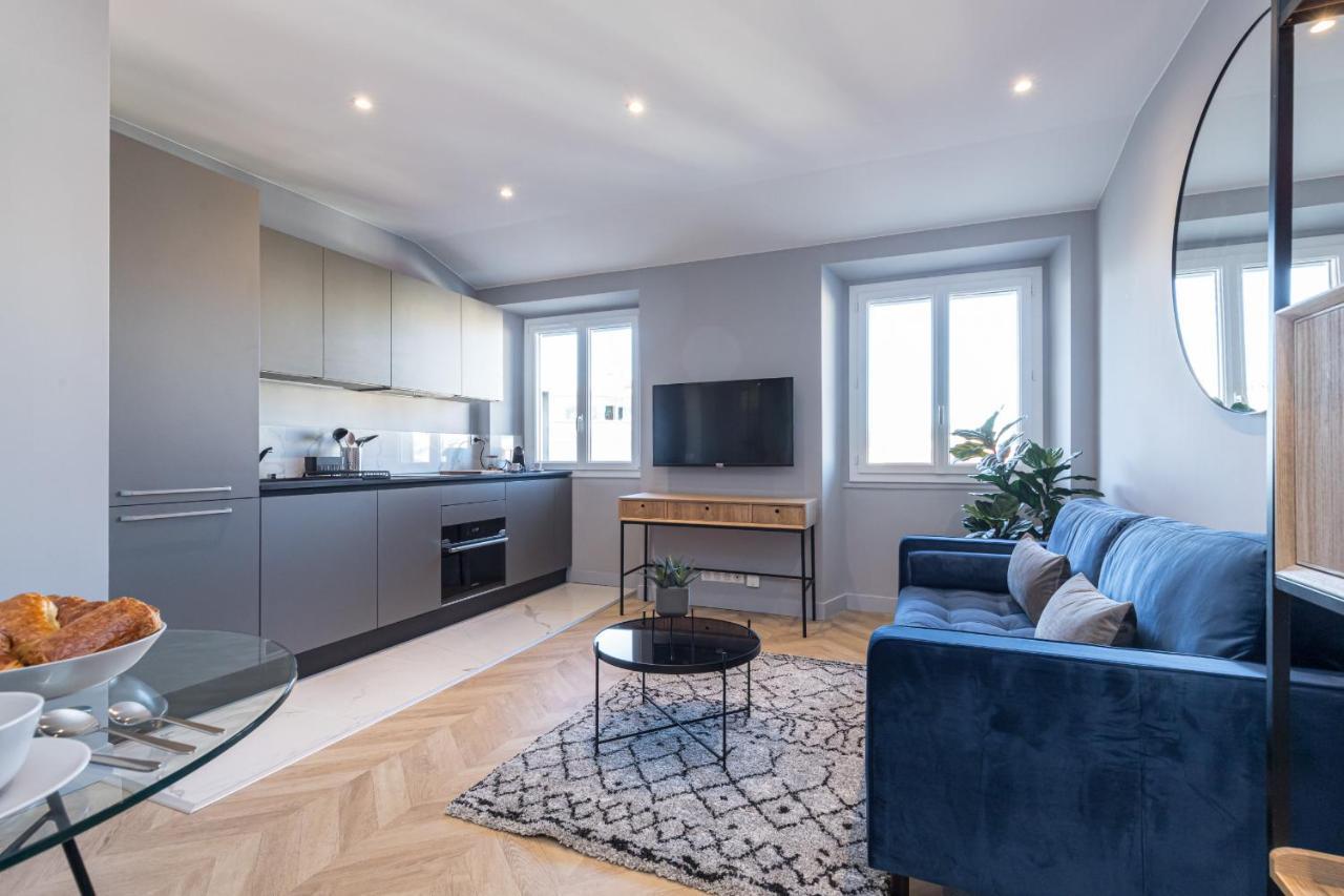1 Su Ede - Dernier Etage Ascenseur - 1 Min Plage Et Zone Pietonne Nisa Exterior foto